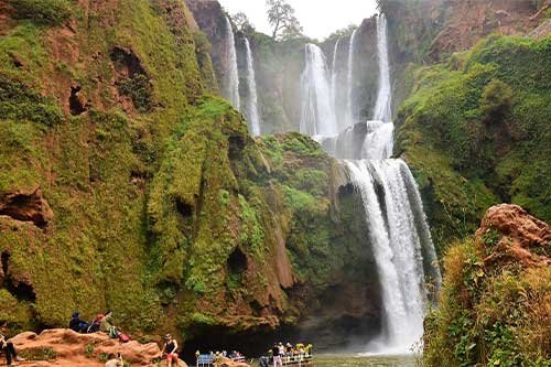 Day Trip with Group to Ouzoud Waterfalls from Marrakech